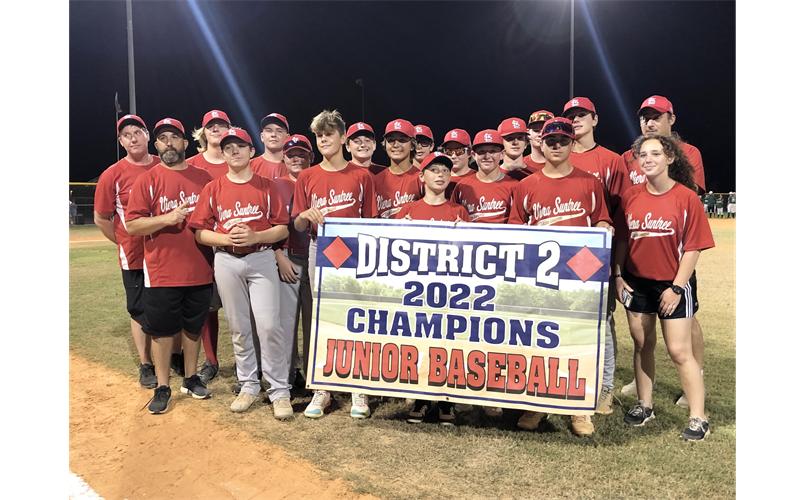 Juniors Baseball Crowned New County Champs