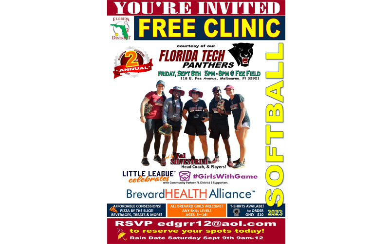 Enhance your Skills at FT's 2nd Annual Softball Clinic